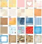 Ursus SCRAPB.PAPER MEMORIES 12"x12",25BL.MOTIV 71