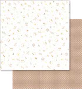 Ursus SCRAPB.PAPER CL.CHRISTM.CR/BR.12"x12",5BL.M.5