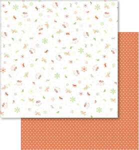 Ursus SCRAPB.PAPER CL.CHRISTM.RO/GR.12"x12",5BL.M.5