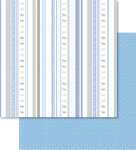 Ursus SCRAPB.PAPER CL.CHRISTM.BL/BR.12"x12",5BL.M.4