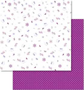 Ursus SCRAPB.PAPER CL.CHRISTM.FL/BR.12"x12",25BL.M5