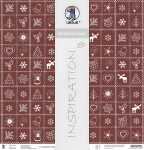 Ursus SCRAPB.PAPER COUNT.CHRISTM.12"x12",5BL.ROT