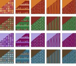 Ursus SCRAPB.PAPER "WINTERZAU." 12"x12",20BL.20M.S.