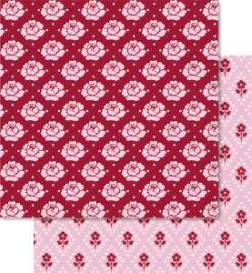 Ursus SCRAPB.PAPER 190G.12"x12",5BL.LOTTA MOT.101