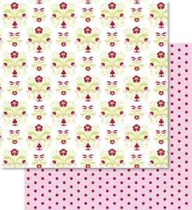 Ursus SCRAPB.PAPER 190G.12"x12",5BL.LOTTA MOT.103