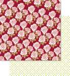 Ursus SCRAPB.PAPER 190G.12"x12",5BL.LOTTA MOT.105