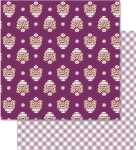 Ursus SCRAPB.PAPER 190G.12"x12",5BL.LOTTA MOT.108