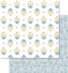 Ursus SCRAPB.PAPER 190G.12"x12",5BL.LOTTA MOT.109