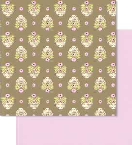 Ursus SCRAPB.PAPER 190G.12"x12",5BL.LOTTA MOT.110