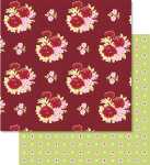 Ursus SCRAPB.PAPER 190G.12"x12",5BL.LOTTA MOT.115