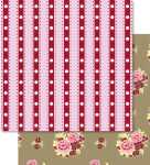 Ursus SCRAPB.PAPER 190G.12"x12",5BL.LOTTA MOT.118