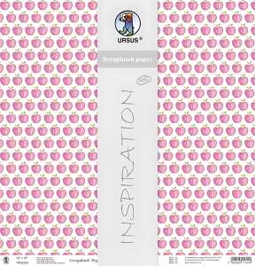 Ursus SCRAPB.PAPER 190G.12"x12",5BL.LOTTA2 MOT.121