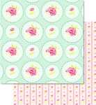 Ursus SCRAPB.PAPER 190G.12"x12",5BL.LOTTA2 MOT.130