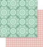 Ursus SCRAPB.PAPER 190G.12"x12",5BL.LOTTA2 MOT.133