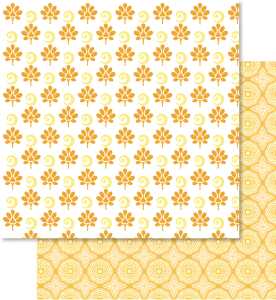 Ursus SCRAPB.PAPER 190G.12"x12",5BL.LOTTA2 MOT.134