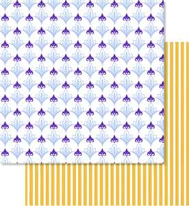 Ursus SCRAPB.PAPER 190G.12"x12",5BL.LOTTA2 MOT.135