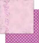 Ursus SCRAPB.PAPER 190G.12"x12",5BL.LIEBE,MOT.22