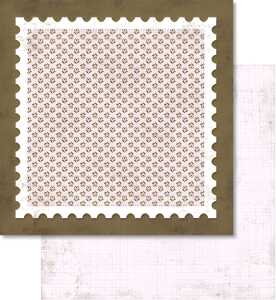 Ursus SCRAPB.PAPER 190G.12"x12",5BL.LIEBE,MOT.25