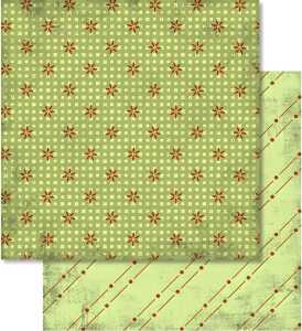 Ursus SCRAPB.PAPER 190G.12"x12",5BL.RETRO,MOT.33