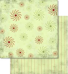 Ursus SCRAPB.PAPER 190G.12"x12",5BL.RETRO,MOT.35