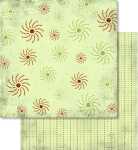 Ursus SCRAPB.PAPER 190G.12"x12",5BL.RETRO,MOT.35