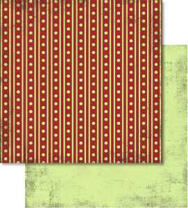 Ursus SCRAPB.PAPER 190G.12"x12",5BL.RETRO,MOT.36