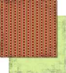 Ursus SCRAPB.PAPER 190G.12"x12",5BL.RETRO,MOT.36