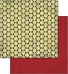 Ursus SCRAPB.PAPER 190G.12"x12",5BL.RETRO,MOT.39