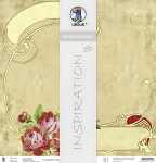 Ursus SCRAPB.PAPER 190G.12"x12",5BL.NOSTALGIE,MO.41