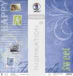 Ursus SCRAPB.PAPER 190G.12"x12",5BL.FARBENR.MO.53