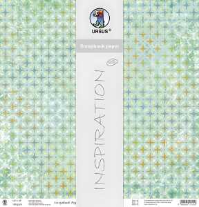 Ursus SCRAPB.PAPER 190G.12"x12",5BL.PARAD.TÜ.MOT.73