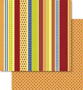 Ursus SCRAPB.PAPER 190G.12"x12",5BL.HARLEKIN,MOT.81