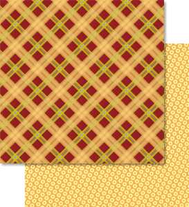 Ursus SCRAPB.PAPER 190G.12"x12",5BL.HARLEKIN,MOT.84