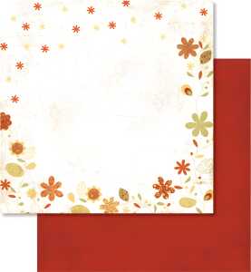 Ursus SCRAPB.PAPER 190G.12"x12",5BL.LANDHAUSBL.M.91