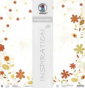 Ursus SCRAPB.PAPER 190G.12"x12",5BL.LANDHAUSBL.M.92