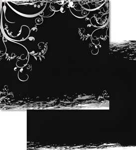 Ursus TIMELESS SCRAPB.PAPER 12"x12",5BL.MOT.04