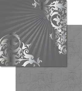 Ursus TIMELESS SCRAPB.PAPER 12"x12",5BL.MOT.10