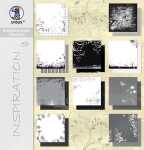 Ursus TIMELESS SCRAPB.PAPER 12"x12",10BL.10M.S.