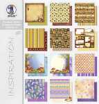 Ursus PREM.GLIT.SCRAPB.PAPER BLOCK 12"x12",VERS.9