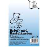 Ursus BRIEFKARTEN DIN A6,EINFACH,100ST.WEISS