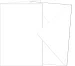 Ursus BRIEFK./UMSCHL.DIN A6,HOCHD.10PAAR WEISS