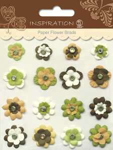 Ursus PAPER FLOWERS BRADS MOTIV 09