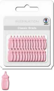 Ursus CLASSIC BRADS (4MM), BABYFLASCHE ROSA