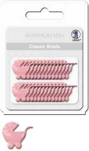 Ursus CLASSIC BRADS (4MM), KINDERWAGEN ROSA