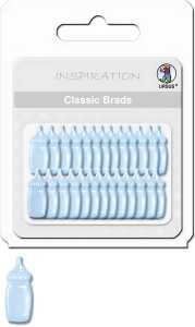 Ursus CLASSIC BRADS (4MM), BABYFLASCHE BLAU