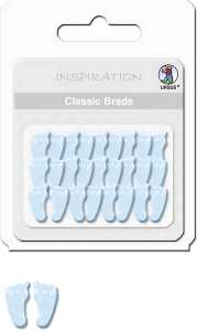 Ursus CLASSIC BRADS (4MM), FÜSSE RECHTS+LINKS BLAU