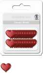 Ursus CLASSIC BRADS (4MM), HERZEN 1, ROT