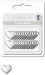 Ursus CLASSIC BRADS (4MM), HERZEN 1, SILBER