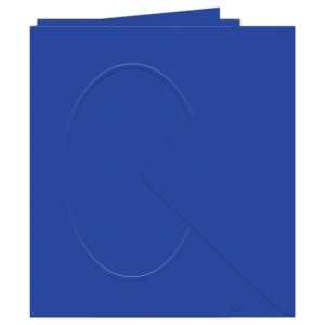 Ursus PASSEPARTOUTK./UMSCHL.DIN A6,OVAL,5P.KÖN.BLAU