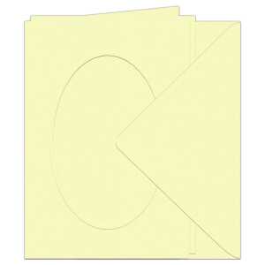 Ursus PASSEPARTOUTK/UMSCHL.DIN A6,OVAL,5P.PAST.GRÜN